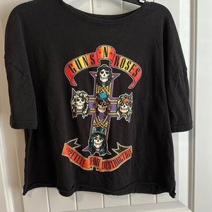 Guns N’ Roses band crop T-Shirt !